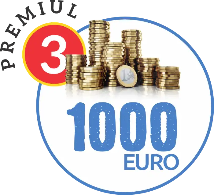 Premiul 3: 1000 euro