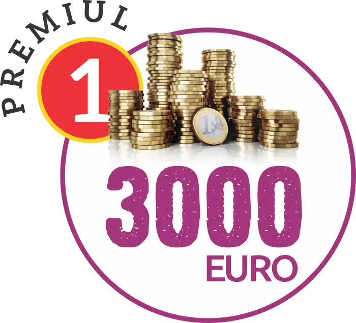 Premiul 1: 3000 euro
